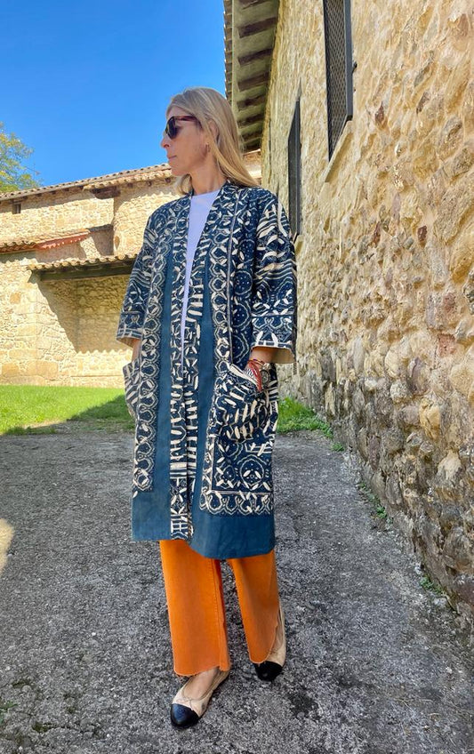 Kantha long kimono