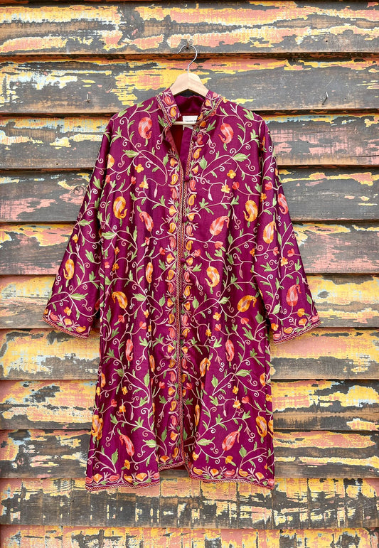 Silk Embroidery jacket