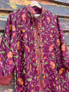 Silk Embroidery jacket