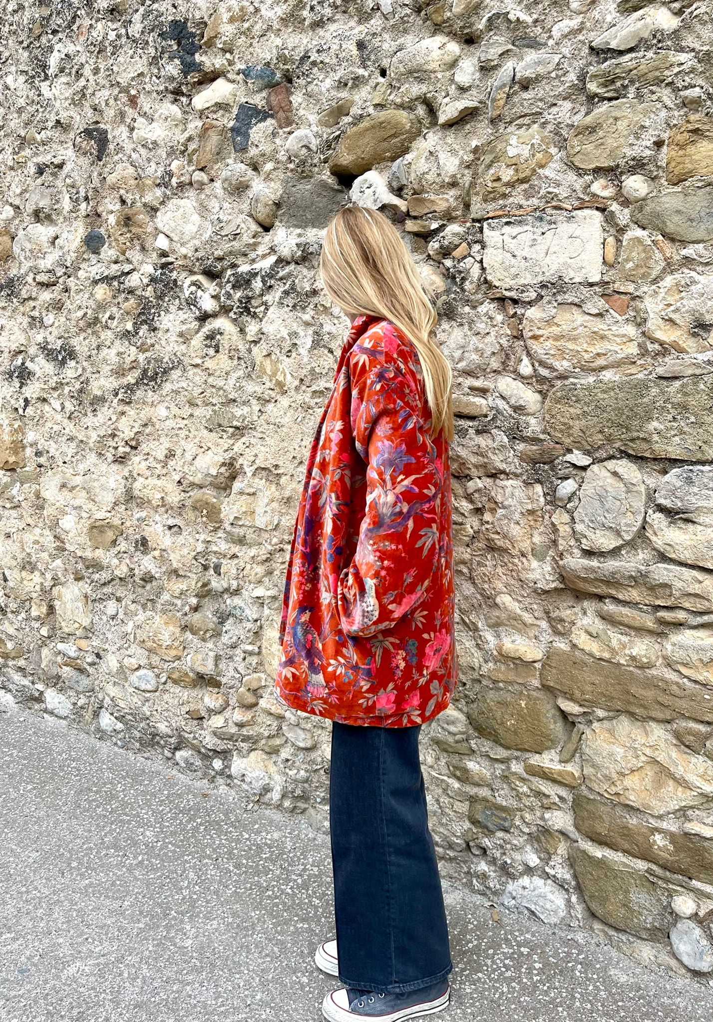 Velvet Kimono Short