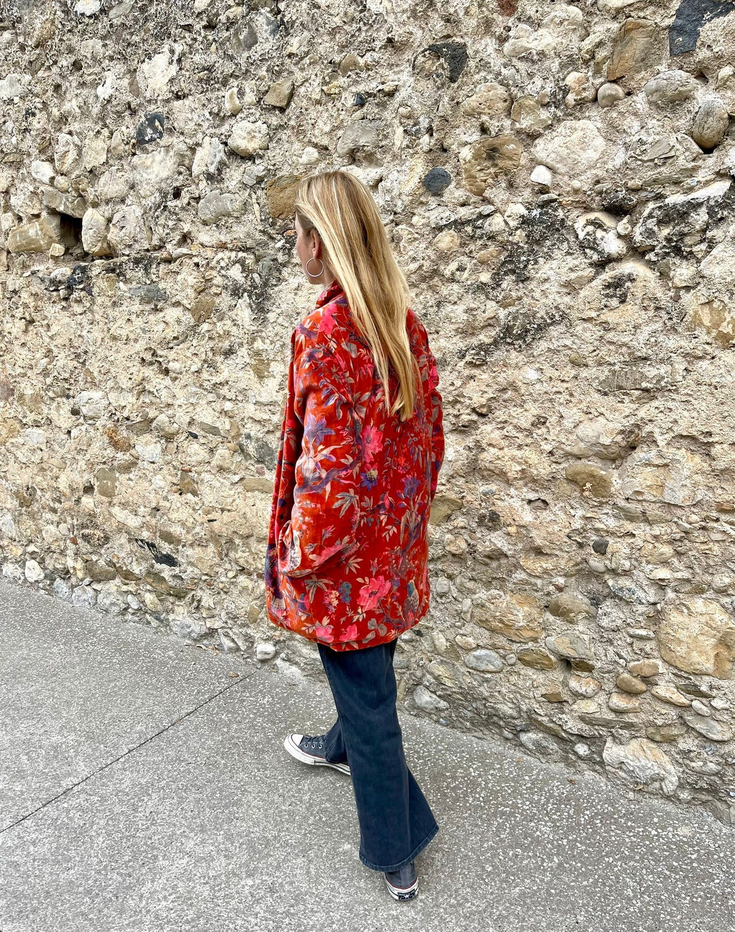 Velvet Kimono Short