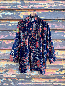 Velvet Kimono Short