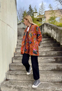 Velvet Kimono Short