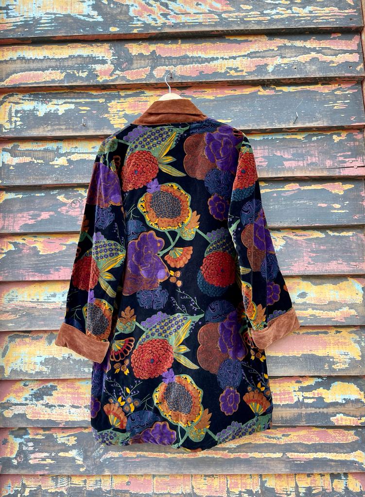 Velvet Kimono Short