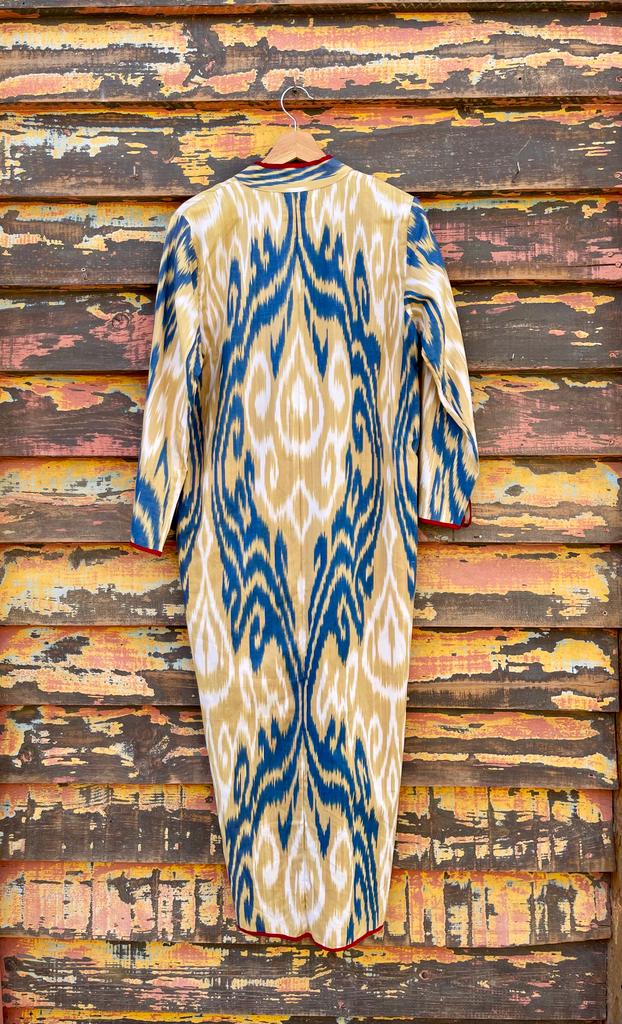Long Ikat Kimono