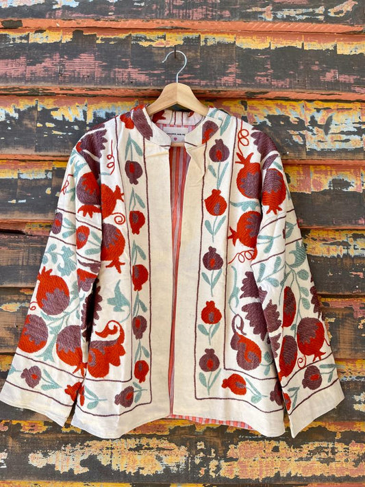 Short Suzani jacket