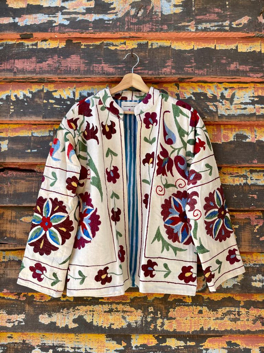 Short Suzani jacket
