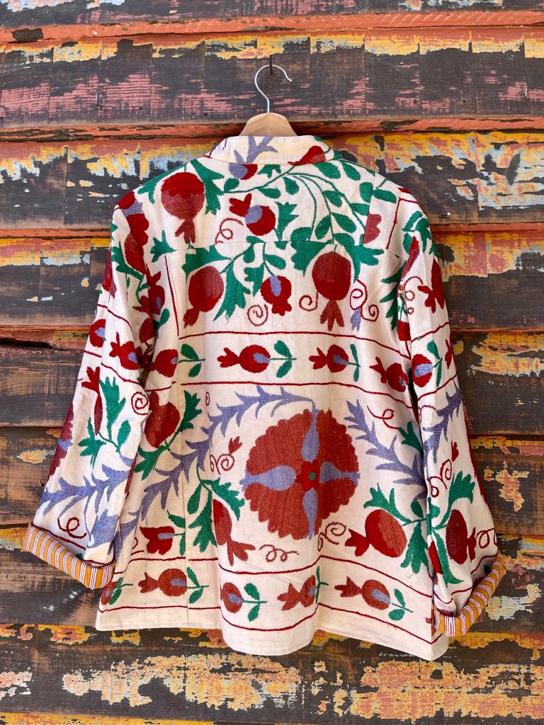 Short Suzani jacket