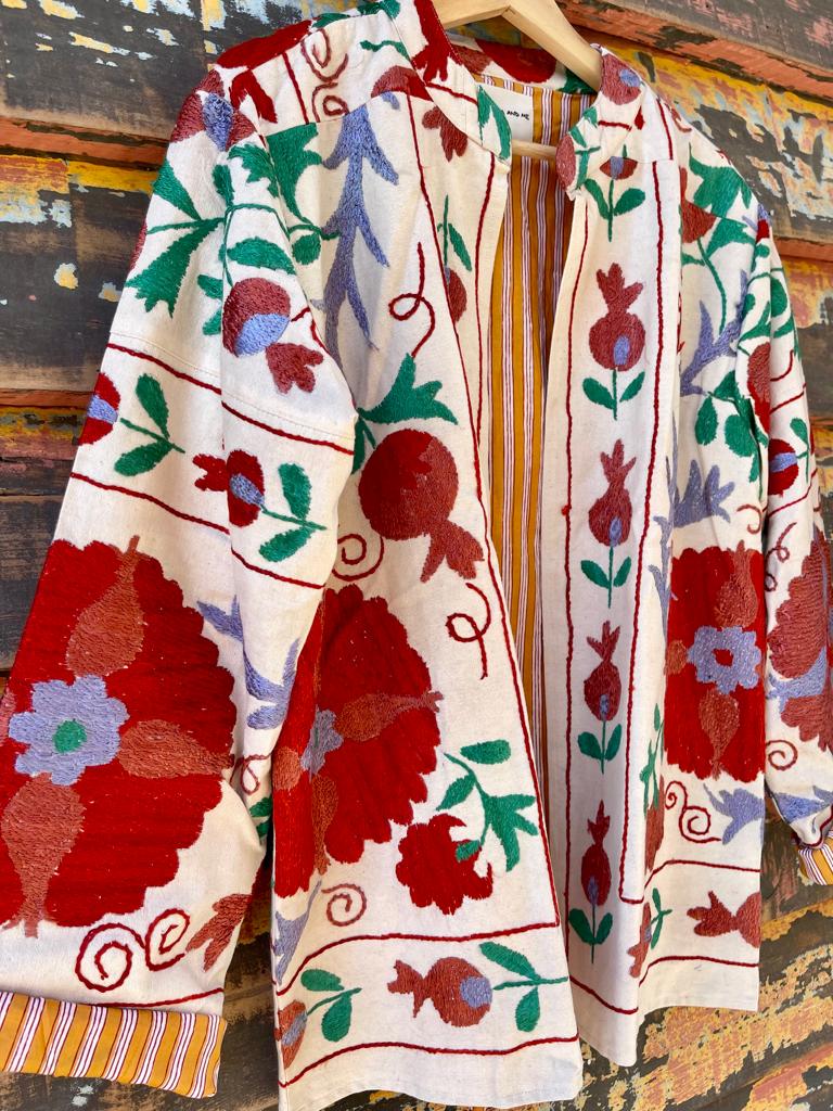 Short Suzani jacket