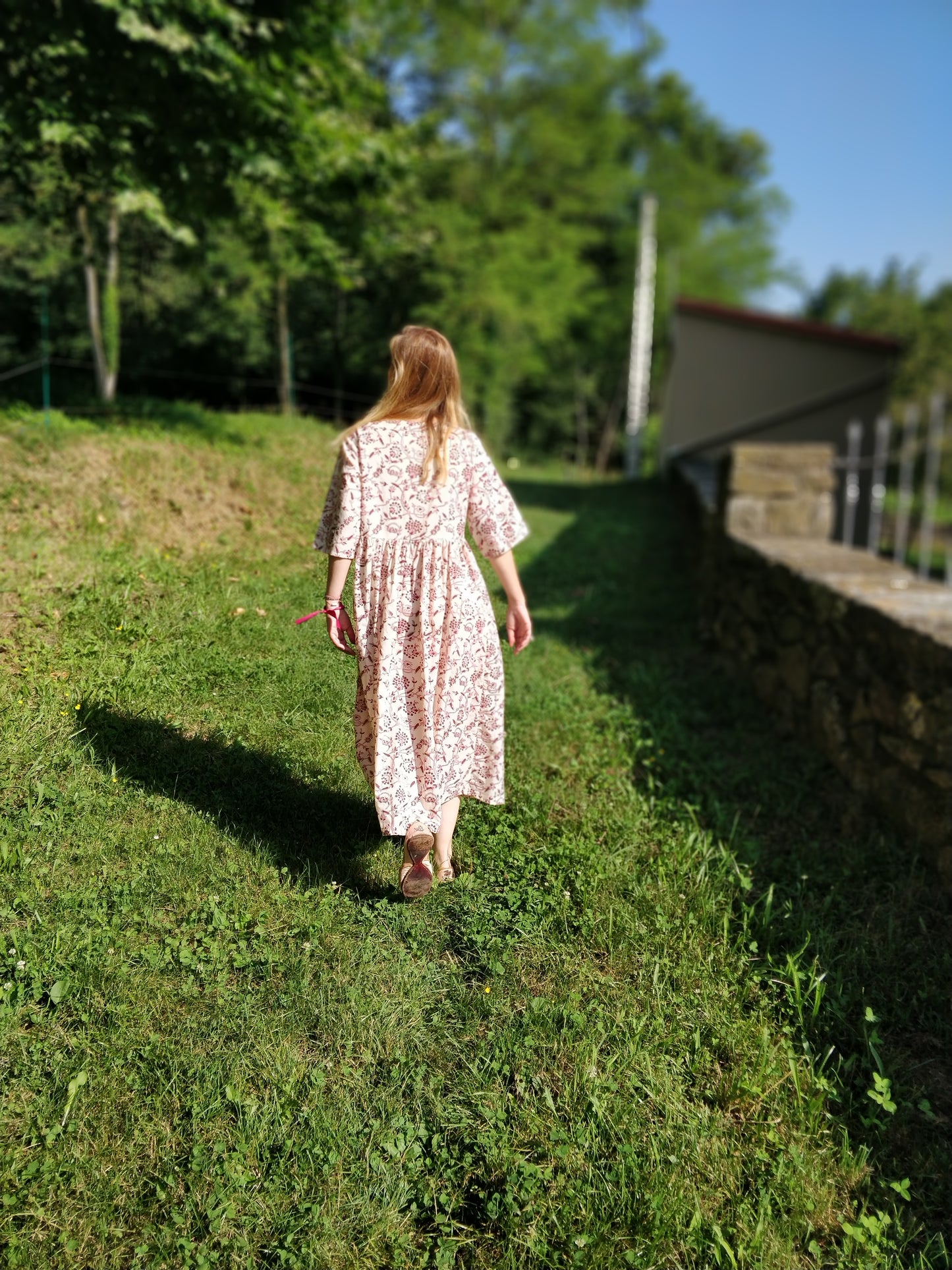 Block Print Dress
