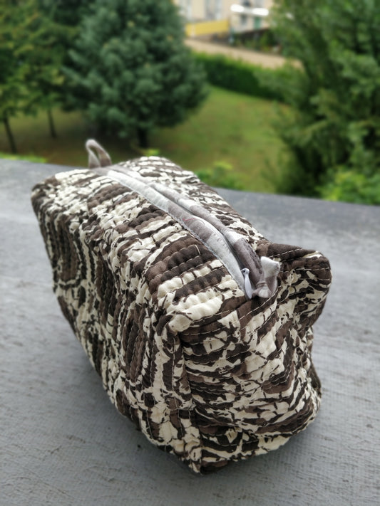 Kantha Block Print Pouch bag