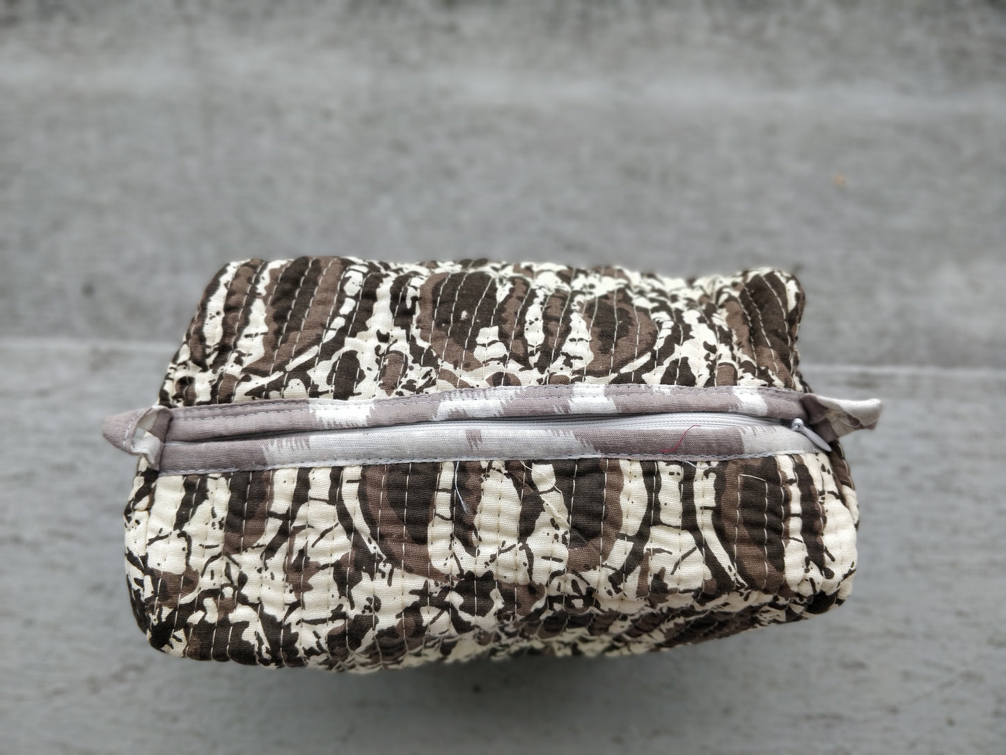 Kantha Block Print Pouch bag