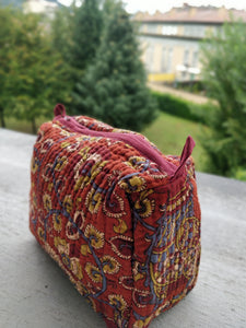 Kantha Block Print Pouch bag