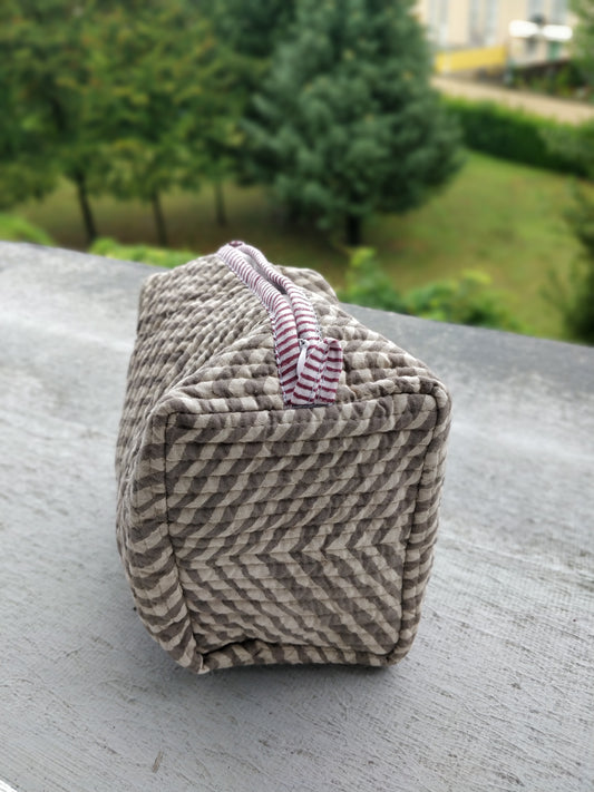 Kantha Block Print Pouch bag
