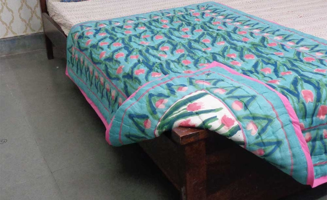 Block Print Quilts (Medidas: 100 x 140 cms)