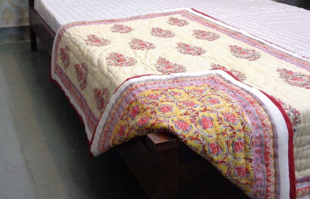 Block Print Quilts (Medidas: 100 x 140 cms)