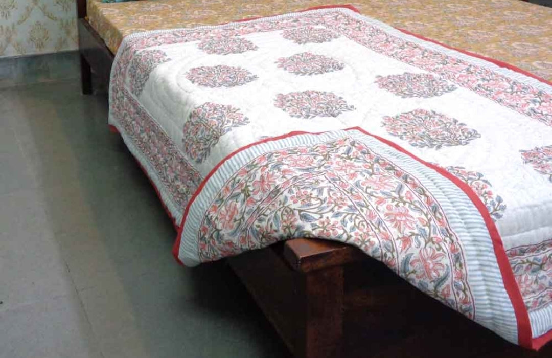 Block Print Quilts (Medidas: 100 x 140 cms)