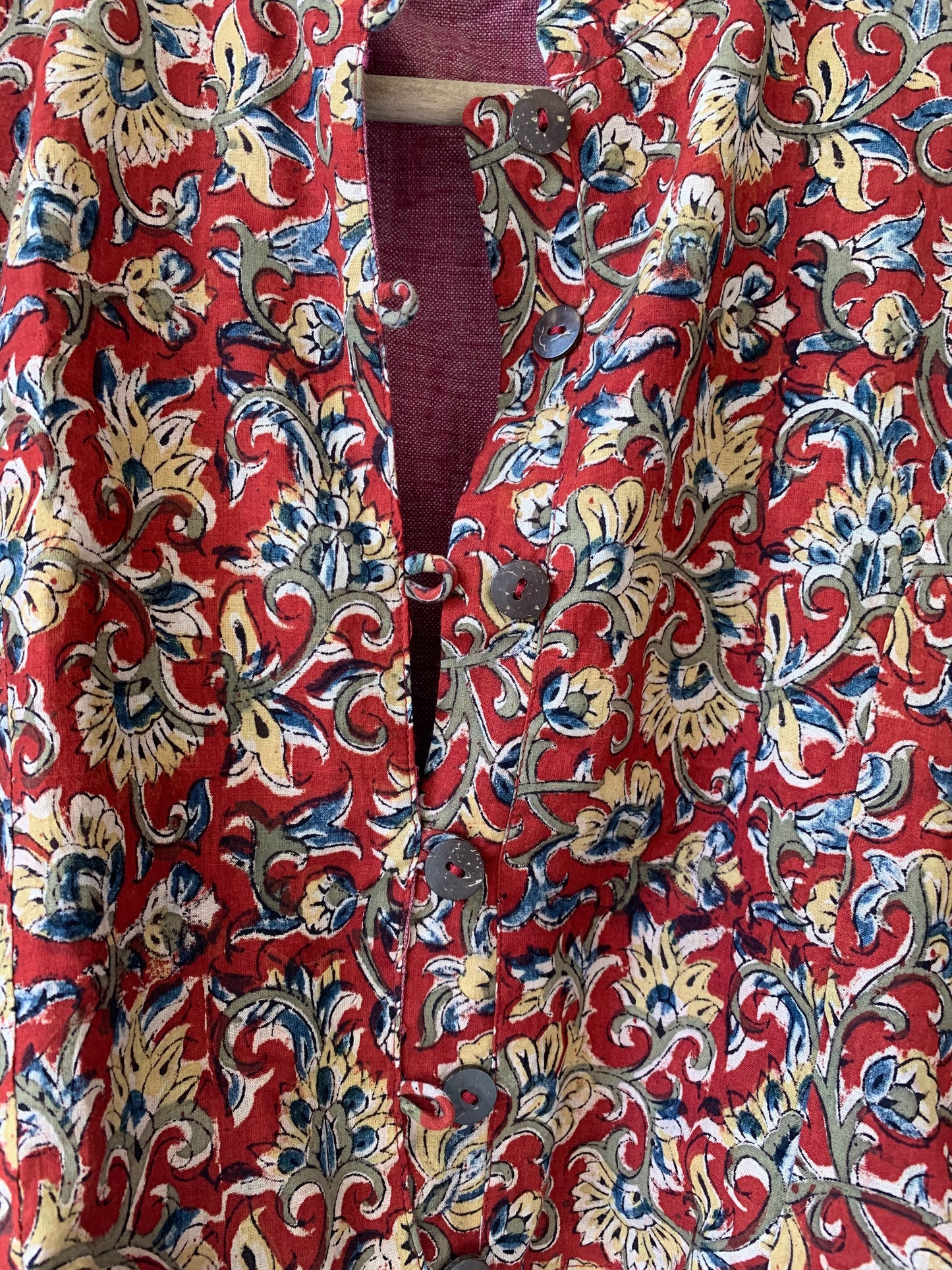 Cotton Short Jacket Reversible