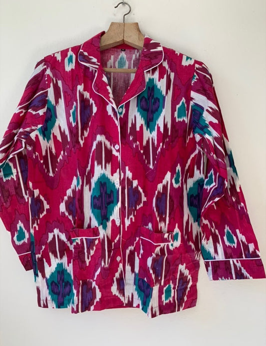 Ikat Print Pijama