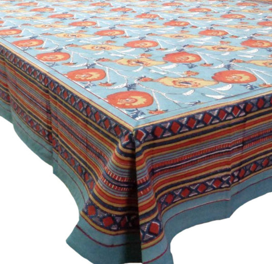 Block Print Table Cloth (150 cms X 220 cms. 6- 8 comensales)