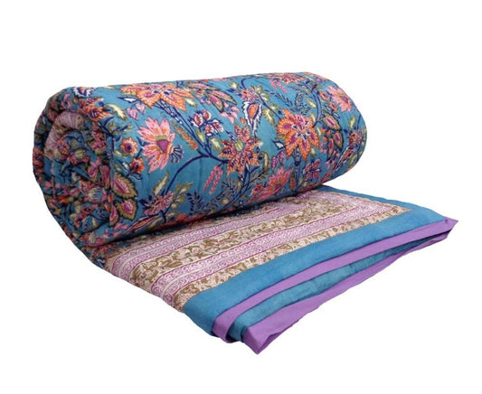 Block Print Quilts (Medidas: 210 x 265 cms)
